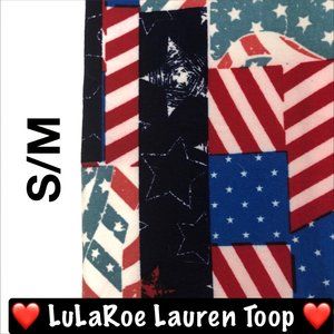 LuLaRoe Americana S/M Leggings brand new